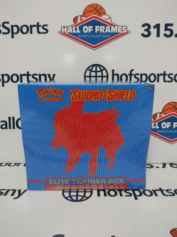 2020 POKEMON SWORD & SHIELD ELITE TRAINER BOX ZAMAZENTA!