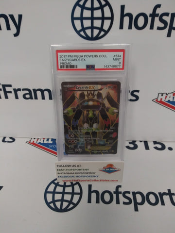 2017 POKEMON MEGA POWERS COLLECTION ZYGARDE EX PROMO #54A PSA 9!
