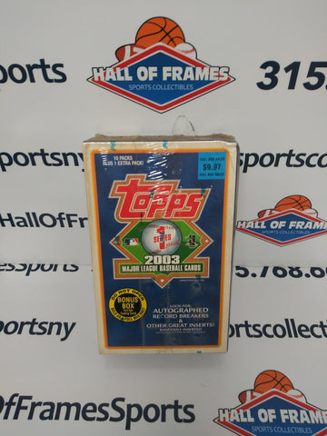 2003 TOPPS SERIES 1 BASEBALL BONUS BOX SEALED! (B)