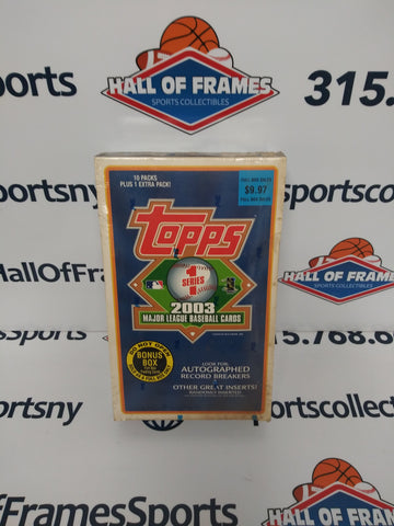 2003 TOPPS SERIES 1 BASEBALL BONUS BOX SEALED! (A)