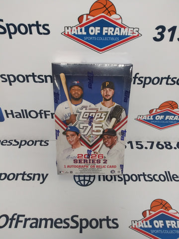 2026 TOPPS SERIES 2 BASEBALL HOBBY BOX!