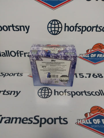 2026 TOPPS CHROME UFC SAPPHIRE EDITION HOBBY BOX!