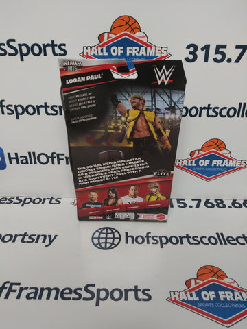 LOGAN PAUL WWE ELITE COLLECTION SERIES GREATEST HITS ACTION FIGURE!