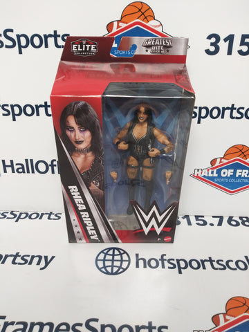 RHEA RIPLEY WWE ELITE COLLECTION SERIES GREATEST HITS ACTION FIGURE!