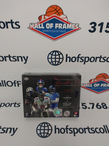 2025 TOPPS SIGNATURE CLASS FOOTBALL JUMBO BOX!