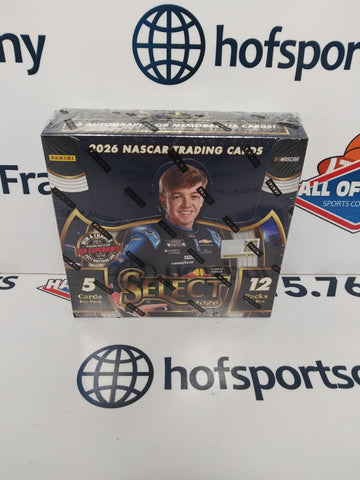 2026 PANINI SELECT NASCAR HOBBY BOX!