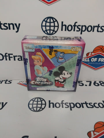 2026 TOPPS CHROME DISNEY MEGA BOX!