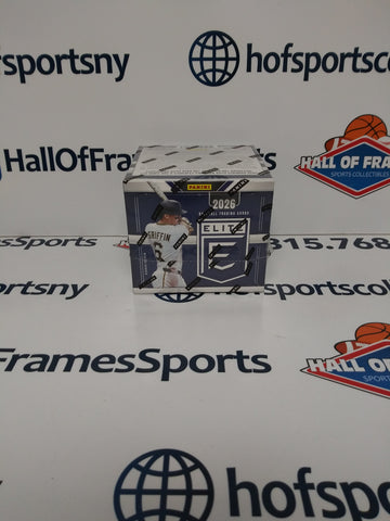 2026 PANINI ELITE BASEBALL HOBBY BOX! LOOK FOR KABOOM!