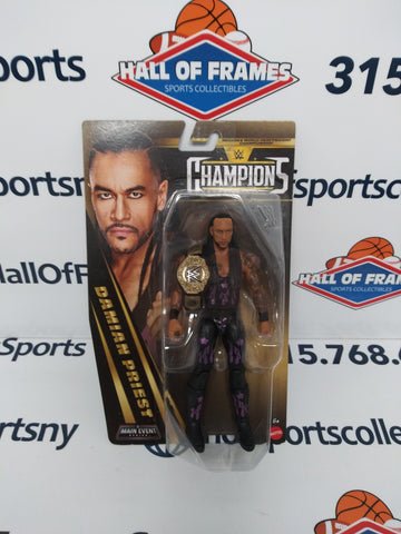DAMIAN PREIST WWE MATTEL MAIN EVENT SERIES CHAMPIONS ACTION FIGURE WITH BELT!