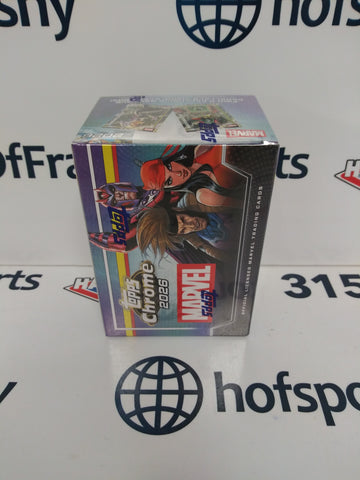 2026 TOPPS CHROME MARVEL BLASTER BOX!