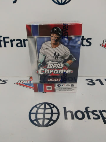 2026 TOPPS CHROME BASEBALL BLASTER BOX!