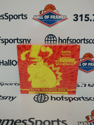 2020 POKEMON SWORD & SHIELD VIVID VOLTAGE ELITE TRAINER BOX ETB!