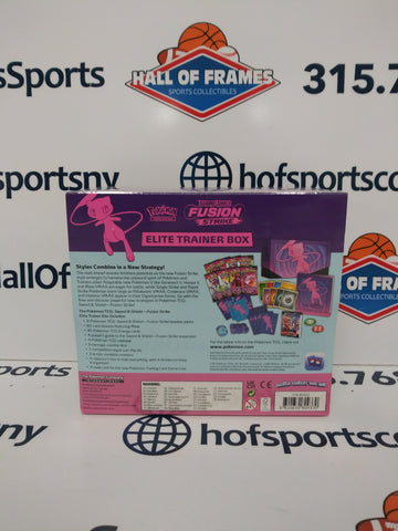 2021 POKEMON SWORD & SHIELD FUSION STRIKE ELITE TRAINER BOX ETB!
