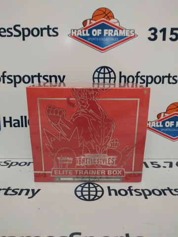 2021 POKEMON SWORD & SHIELD BATTLE STYLES SINGLE STRIKE URSHIFU ELITE TRAINER BOX ETB!