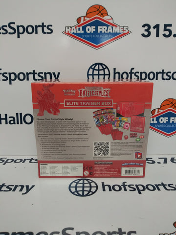 2021 POKEMON SWORD & SHIELD BATTLE STYLES SINGLE STRIKE URSHIFU ELITE TRAINER BOX ETB!