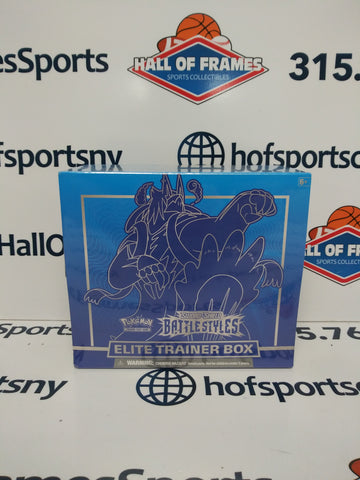 2021 POKEMON SWORD & SHIELD BATTLE STYLES RAPID STRIKE URSHIFU ELITE TRAINER BOX ETB!