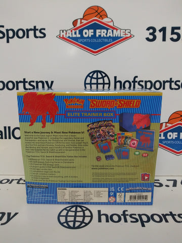 2020 POKEMON SWORD & SHIELD ZAMAZENTA ELITE TRAINER BOX ETB!