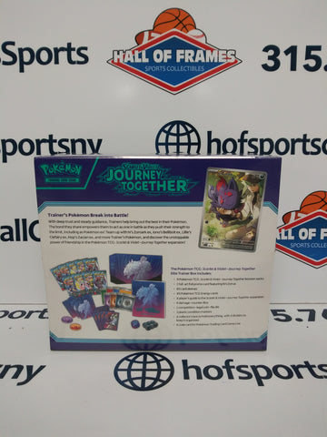 2025 POKEMON SCARLET & VIOLET JOURNEY TOGETHER ELITE TRAINER BOX ETB!