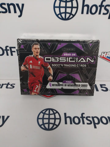 2025/26 PANINI OBSIDIAN SOCCER HOBBY BOX!