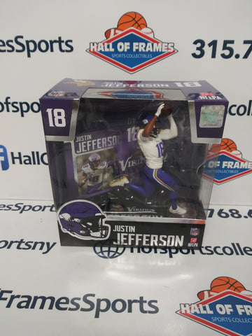 JUSTIN JEFFERSON MINNESOTA VIKINGS McFARLANE'S SPORTSPICKS LEGACY SERIES FIGURE 60!
