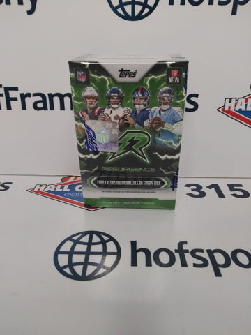 2025 TOPPS RESURGENCE FOOTBALL BLASTER BOX!