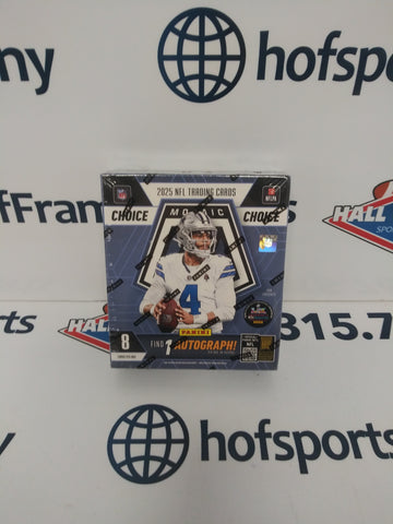 2025 PANINI MOSAIC CHOICE FOOTBALL HOBBY BOX SEALED!