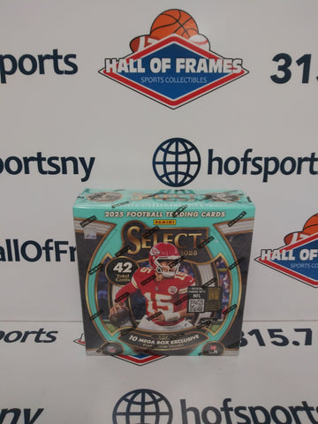 2025 PANINI SELECT FOOTBALL SEALED MEGA BOX!
