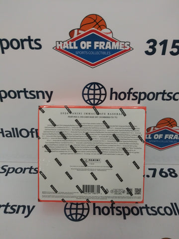 2026 PANINI IMMACULATE BASEBALL SEALED HOBBY BOX!