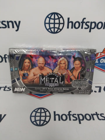 2025 UPPER DECK AEW METAL UNIVERSE SEALED HOBBY BOX!