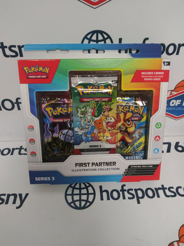 POKEMON FIRST PARTNER ILLUSTRATION COLLECTION SERIES 3 BOX!