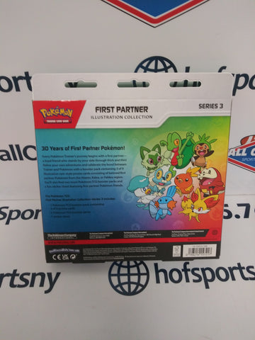 POKEMON FIRST PARTNER ILLUSTRATION COLLECTION SERIES 3 BOX!