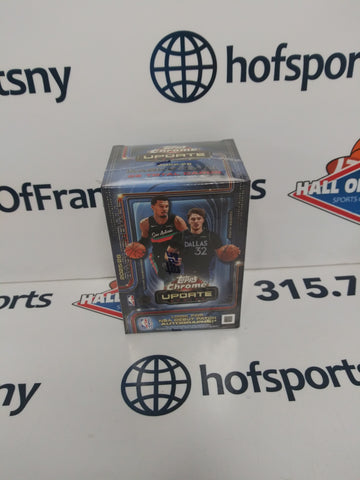 2025/26 TOPPS CHROME UPDATE BASKETBALL SEALED BLASTER BOX!