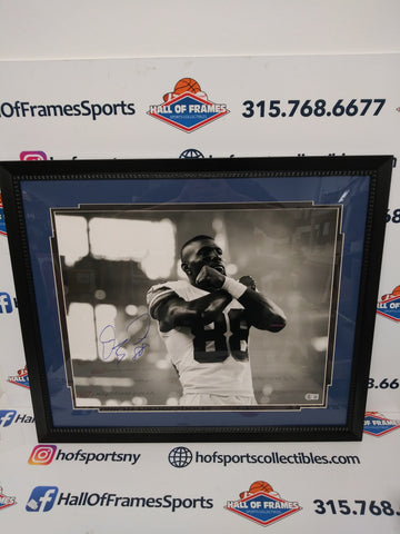 DEZ BRYANT SIGNED CUSTOM DALLAS COWBOYS FRAMED 16X20 PHOTO - BECKETT COA