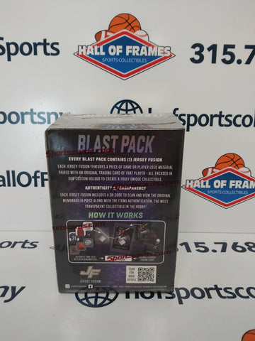 2026 JERSEY FUSION BLAST PACK SEALED MASTER BOX! 12 PACKS!
