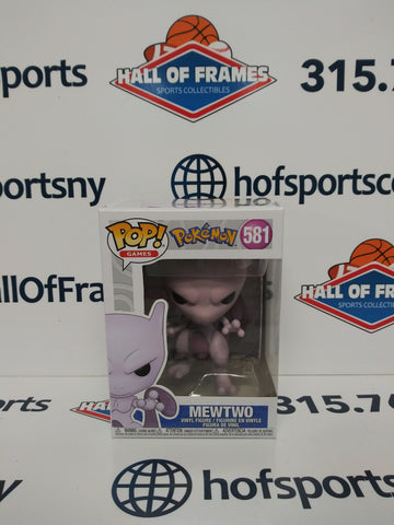 MEWTWO POKEMON FUNKO POP GAMES #581!