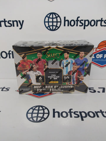 2025/26 PANINI SELECT FIFA ROAD TO THE WORLD CUP HOBBY MEGA BOX SEALED!
