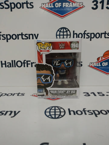 "MAIN EVENT" JEY USO FUNKO POP! WWE #194!