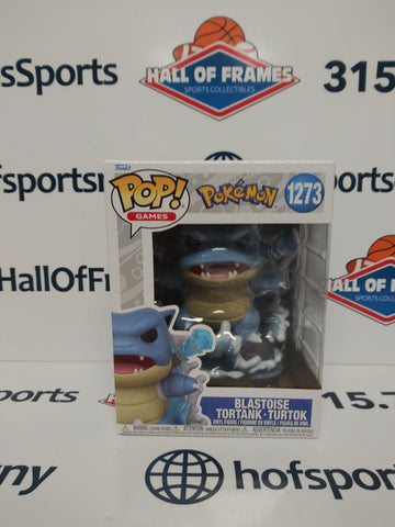 BLASTOISE POKEMON PREMIUM FUNKO POP! GAMES #1273!