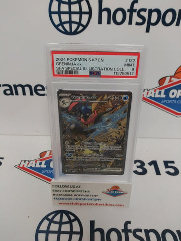 2024 POKEMON GRENINJA EX BLACK STAR PROMO SHROUDED FABLE #132 PSA 9