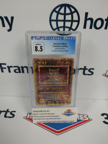 2000 POKEMON MOVIE PROMO ANCIENT MEW CGC 8.5!