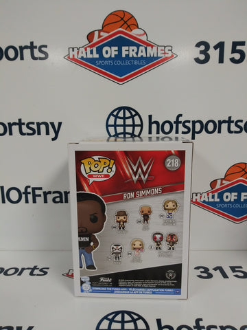 RON SIMMONS WWE FUNKO POP! #218