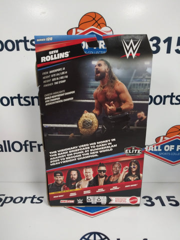 SETH ROLLINS WWE ELITE COLLECTION MATTEL SERIES 128 MITB BREIF CASE