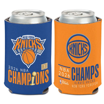 World Champions New York Knicks 2026 NBA Finals Champions Can Cooler 12 oz.
