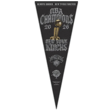 World Champions New York Knicks 2026 NBA Finals Champions Premium Pennant 12" x 30"