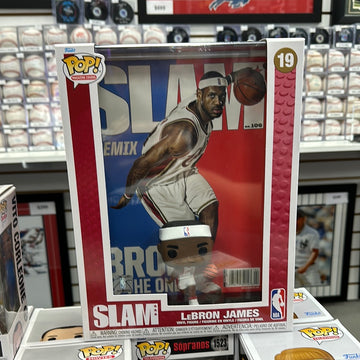 LEBRON JAMES CLEVELAND CAVALIERS SLAM MAGAZINE FUNKO POP BASKETBALL #19!