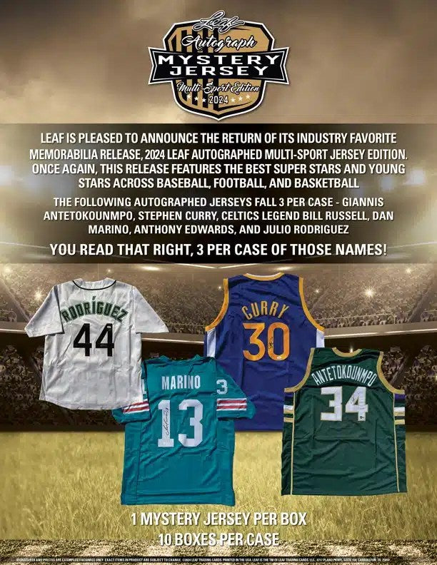 LEAF MULTI SPORT MYSTERY JERSEY BOX #2