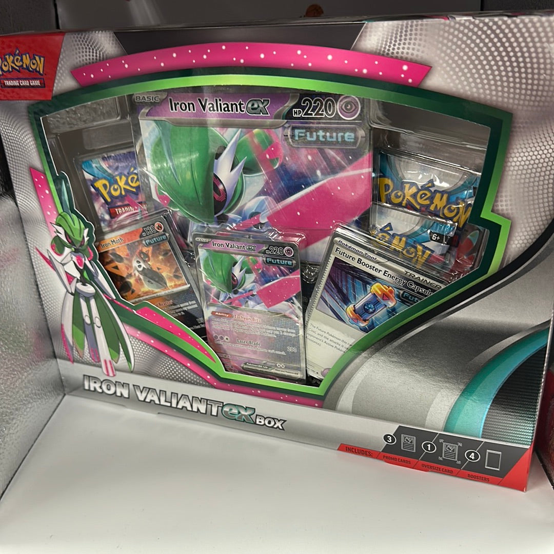 POKEMON IRON VALIANT EX BOX!