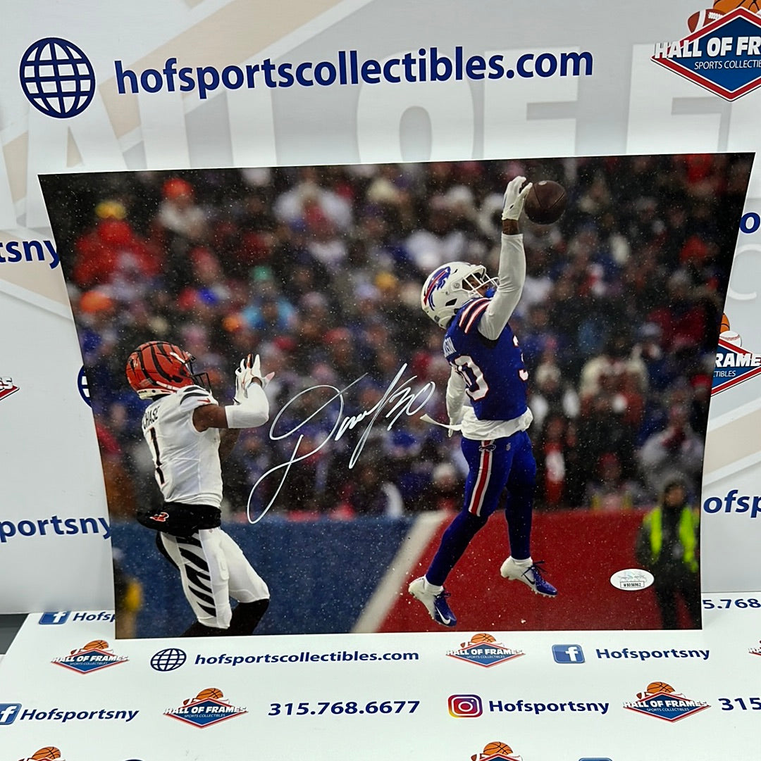 DANE JACKSON SIGNED BUFFALO BILLS 11X14 JSA COA