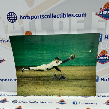 GRAIG NETTLES YANKEES W.S. SIGNED DIVING CATCH 11X14 PHOTO - JSA COA