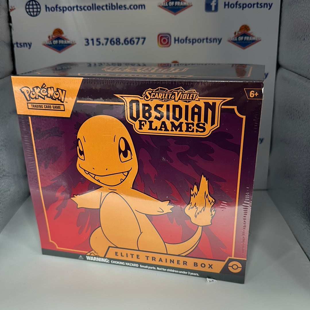 POKEMON SCARLETT & VIOLET OBSIDIAN FLAMES ELITE TRAINER BOX!